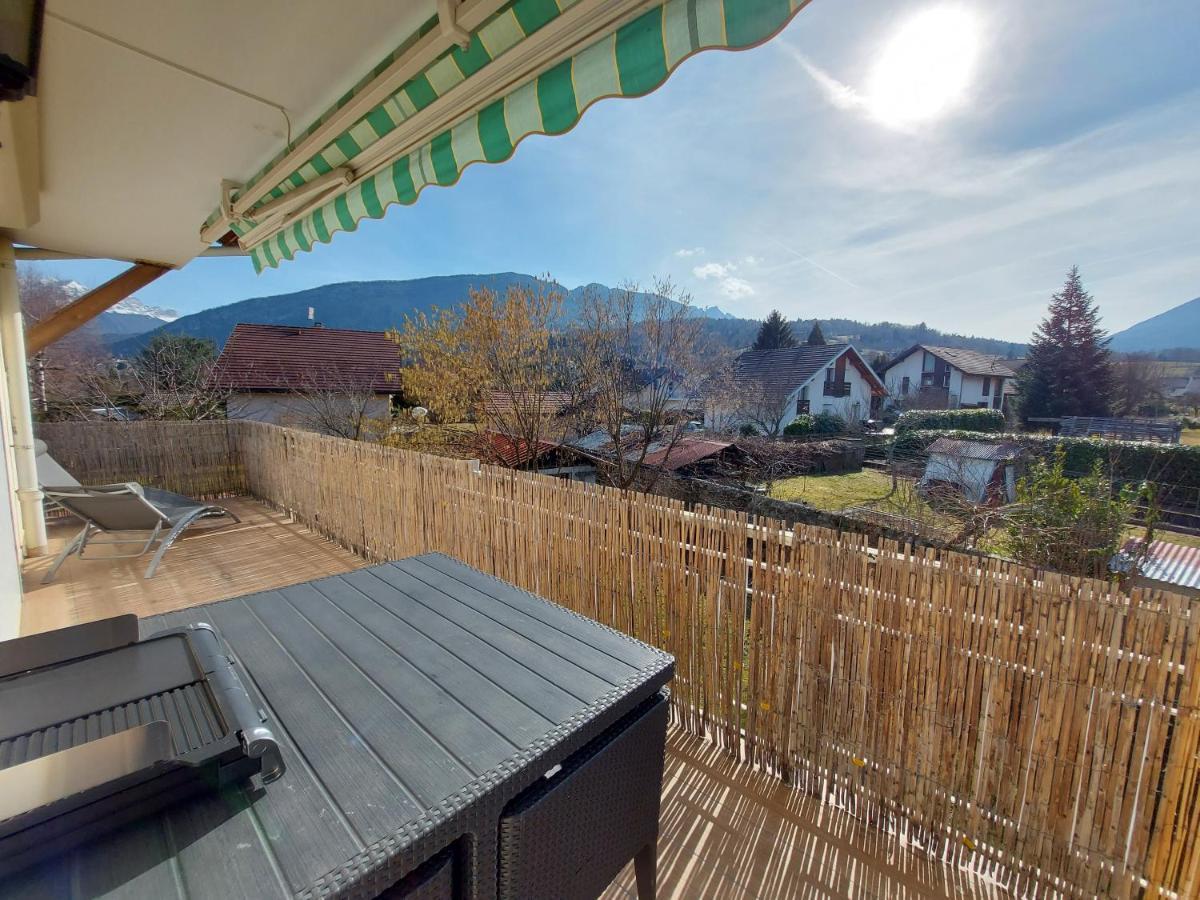 Entre Lac Et Montagne, Proche Centre De St Jorioz, Spacieux Et Confortable Appartement Avec Grande Terrasse 생조리오즈 외부 사진