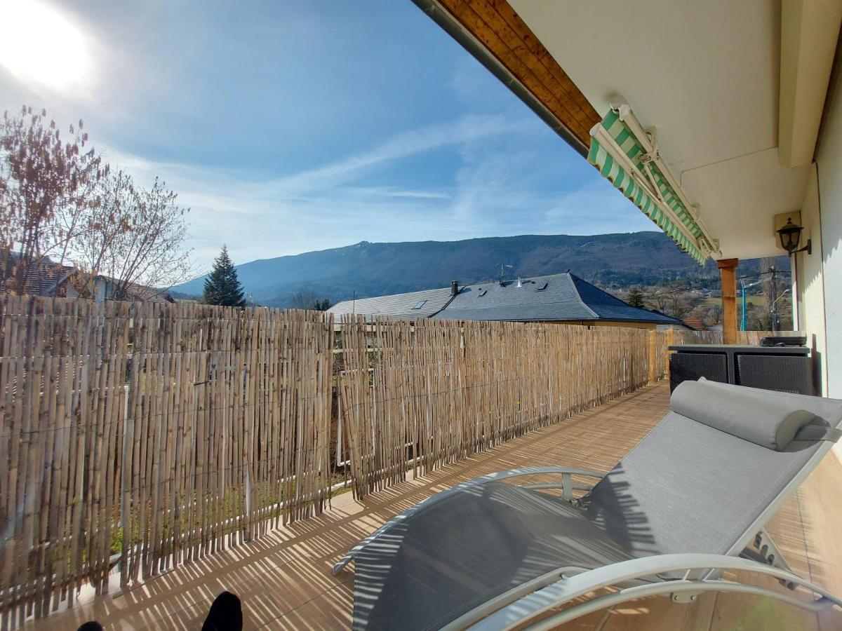 Entre Lac Et Montagne, Proche Centre De St Jorioz, Spacieux Et Confortable Appartement Avec Grande Terrasse 생조리오즈 외부 사진