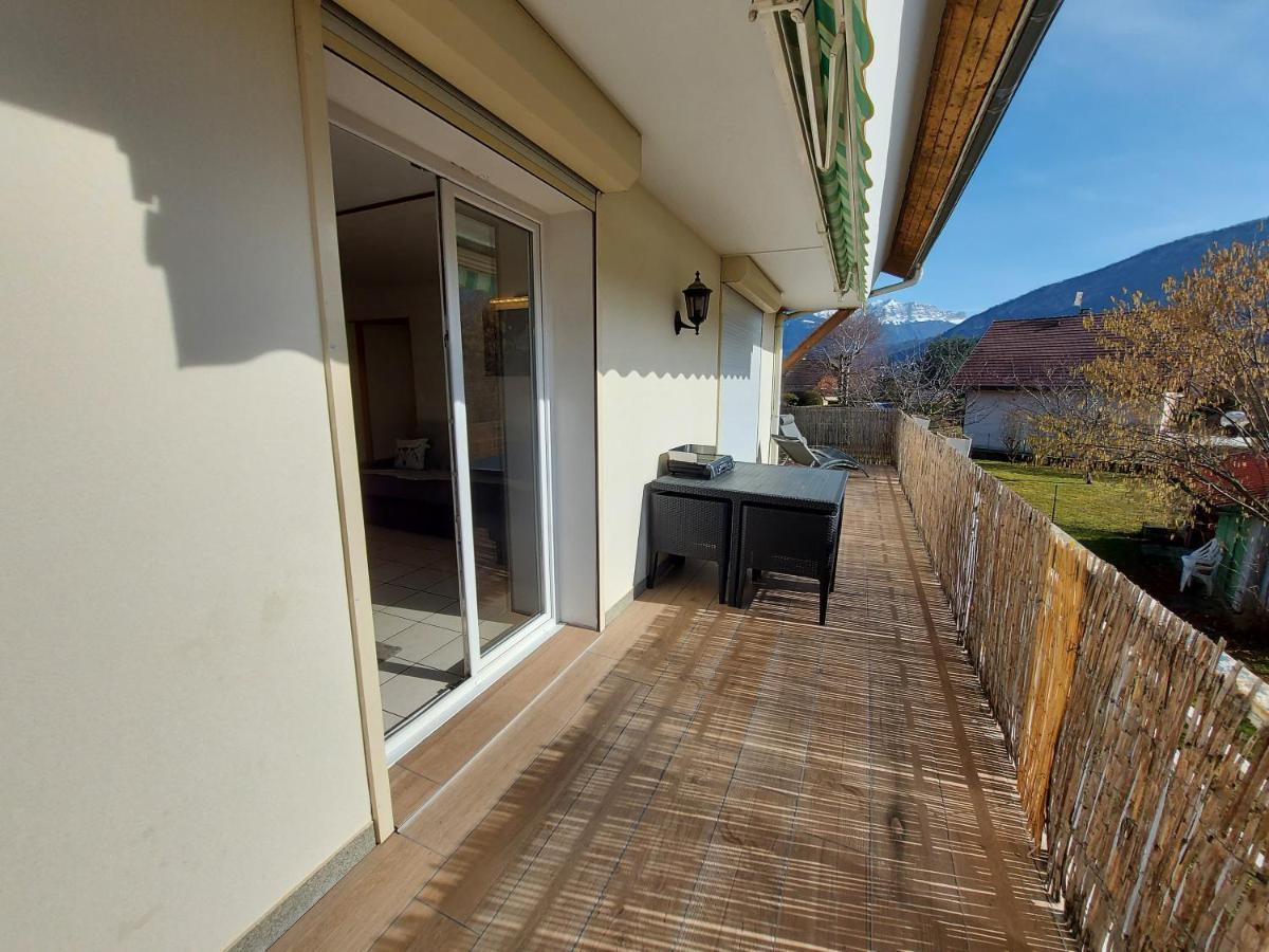 Entre Lac Et Montagne, Proche Centre De St Jorioz, Spacieux Et Confortable Appartement Avec Grande Terrasse 생조리오즈 외부 사진